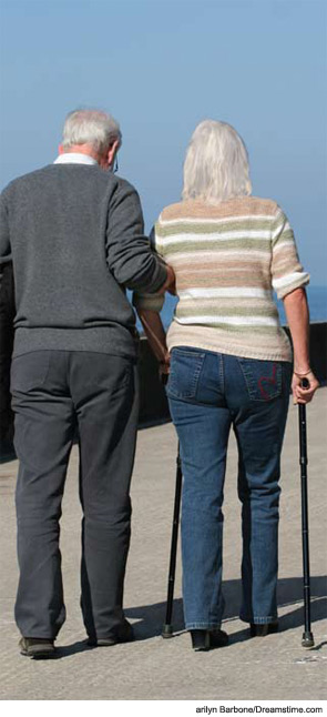 Hip protectors may prevent hip fractures in older people.