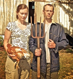 Dr. Kahlenberg and her husband, Mark Skowronski, run an organic vegetable and pasture-raised meat farm.