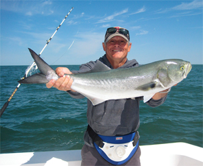 Dr. Coblyn catching striped bass and bluefin tuna in Cape Cod Bay.