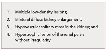 Table 1: Abnormal Renal Radiologic Findings of IgG4-RKD 