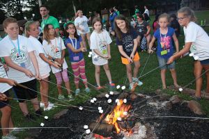 Campers get the chance to enjoy simple pleasures, such as making friends and figuring out the perfect way to toast marshmallows.