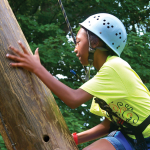 Campers increase their confidence and self-esteem by experiencing new activities.