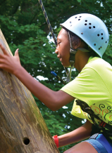 Campers increase their confidence and self-esteem by experiencing new activities.