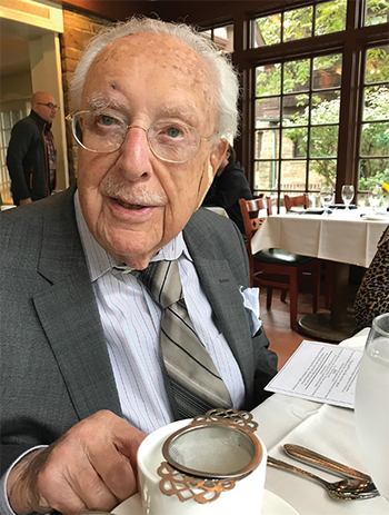 Dr. Caplan turned 106 on Nov. 21 and remains physically and mentally active.