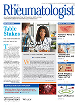 the rheumatologist may 2019