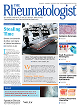 The Rheumatologists September 2019