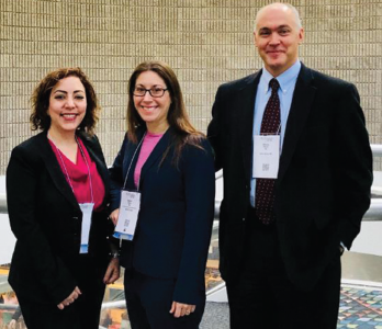 From left: Nadia Habal, Rachel Glaser & Nikolay Nikolov