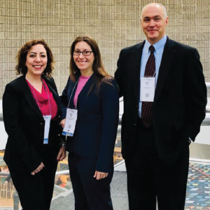 From left: Dr. Habal, Dr. Glaser and Dr. Nikolov.