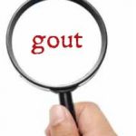 gout magnifying glass image