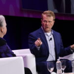 Dr. Tait Shanafelt, with ACR President Dr. Carol Langford