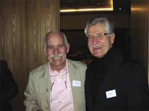 Dr. Tony Russell (left) and Dr. Henning Zeidler, both honorary ASAS members.