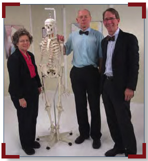 Pictured (left to right) are Drs. Gladman, Helliwell, and Mease during the August 2010 filming of the musculoskeletal portion of the GRAPPA Video Training Project.