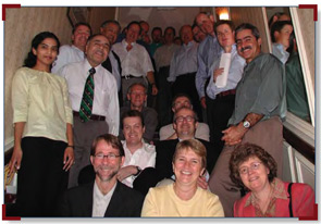 The core GRAPPA group at their infamous inaugural meeting in New York, which occurred during the 2003 blackout.