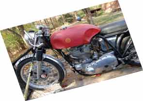 BSA Gold Star special.